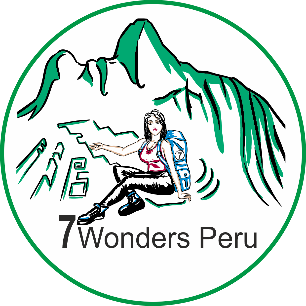 logo 7 Wonders in Peru